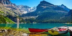 Canadian-Rockies, увидеть Канаду с воды, туризм в Канаде, озера Канады