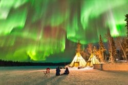 6 лучших мест, чтобы увидеть северное сияние в Канаде. Северно-западные территории Канады