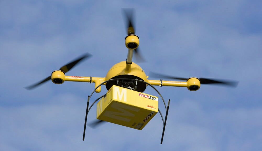 доставка товаров дронами (видео), дрон Канада
