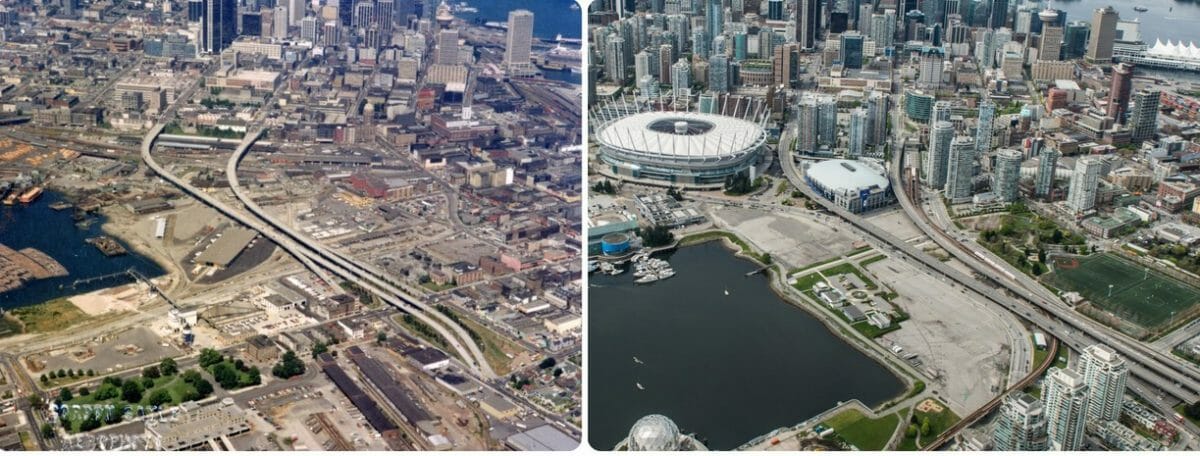 False Creek Ванкувер Ванкувер Канада история Ванкувера фото до и после