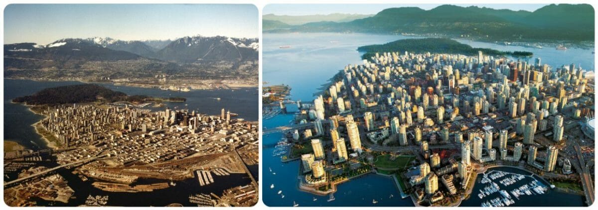 Ванкувер фото Ванкувер Ванкувер Канада город до и после