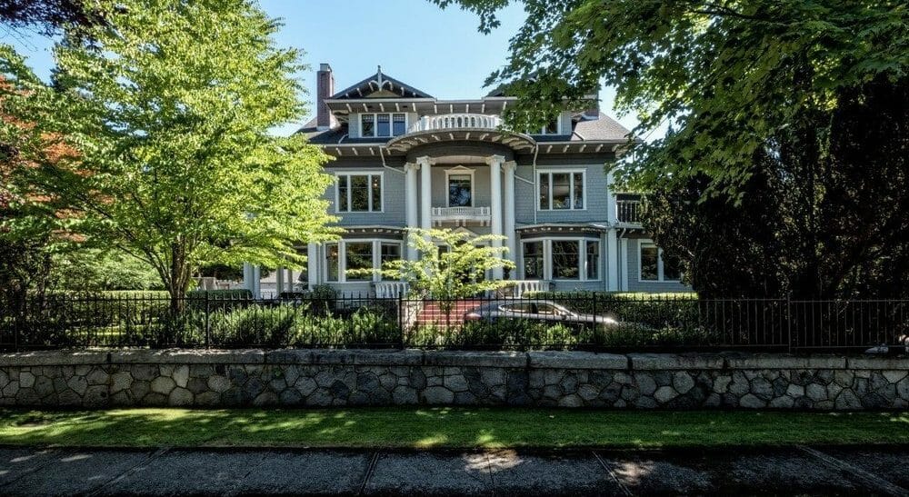 дорогие дома Ванкувера, самые дорогие дома в Ванкувере, Канада