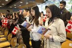 -Citizenship ceremony, New Canadians, иммиграция в Канаду,иммигранты Канада, переезд в Канаду