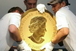 берлин, монета, воры, Канады, похищена монета, 100 кг, 1 миллион