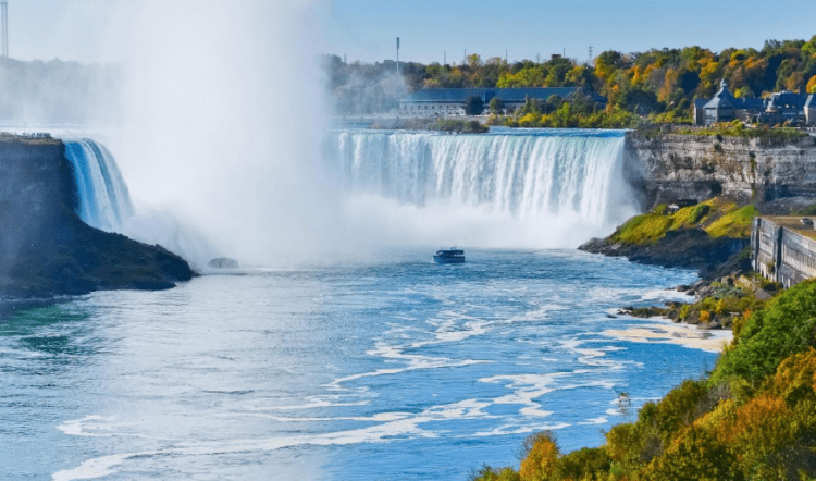 ниагарский водопад с канадской стороны