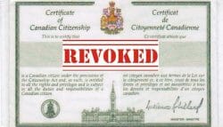 аннуляция канадского гражданства