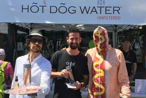 hot dog water
