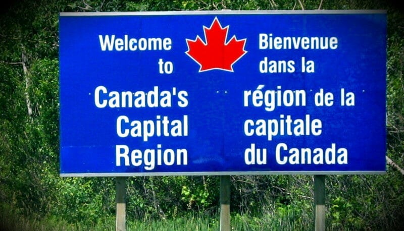 двуязычие в канаде