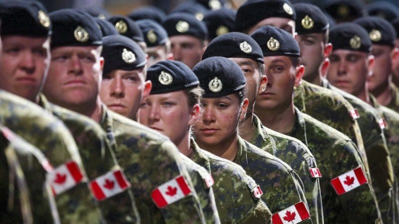 служба в армии канады