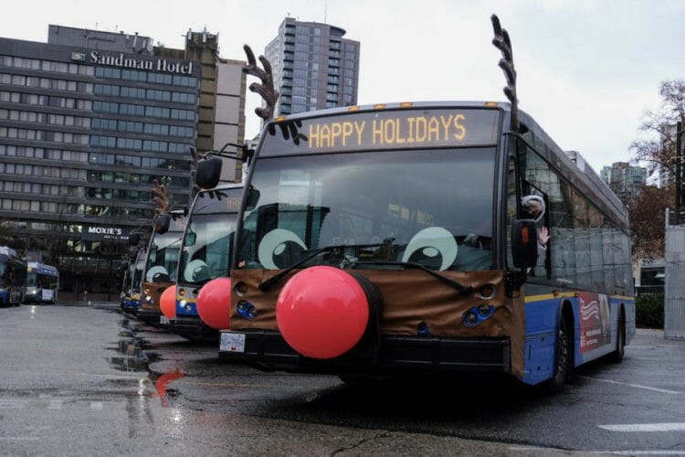 автобусы рождество