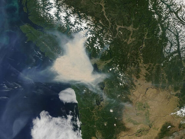 пожар в Ванкувере