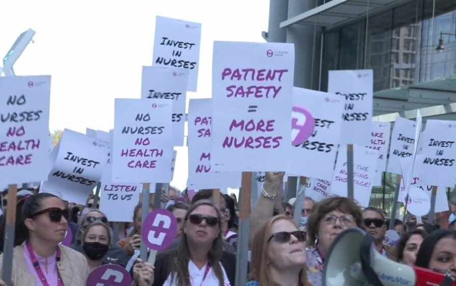протесты врачей канада