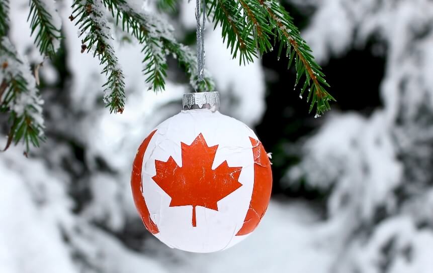 белое рождество канада
