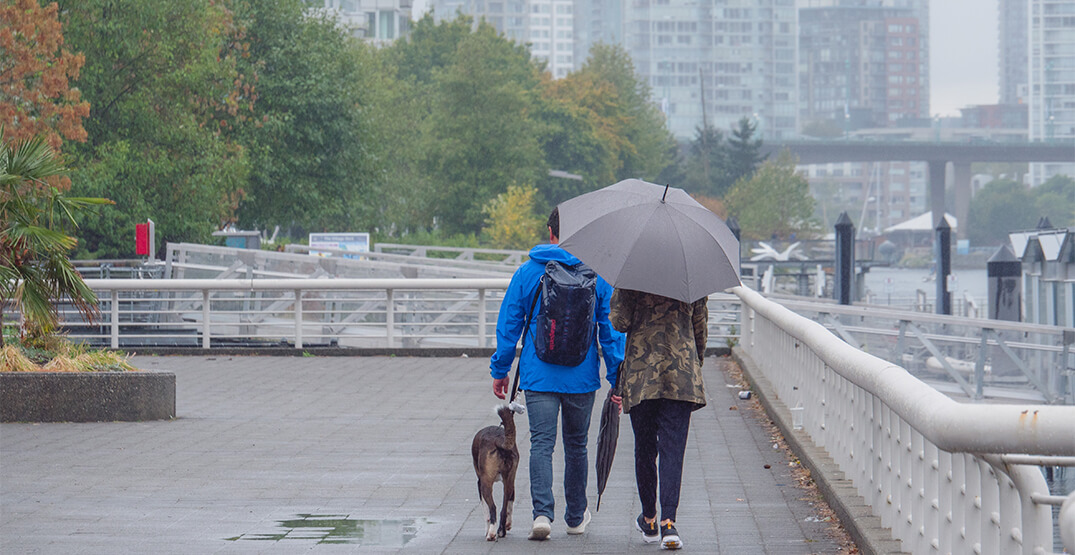 В Большом Ванкувере ожидаются сильные дожди