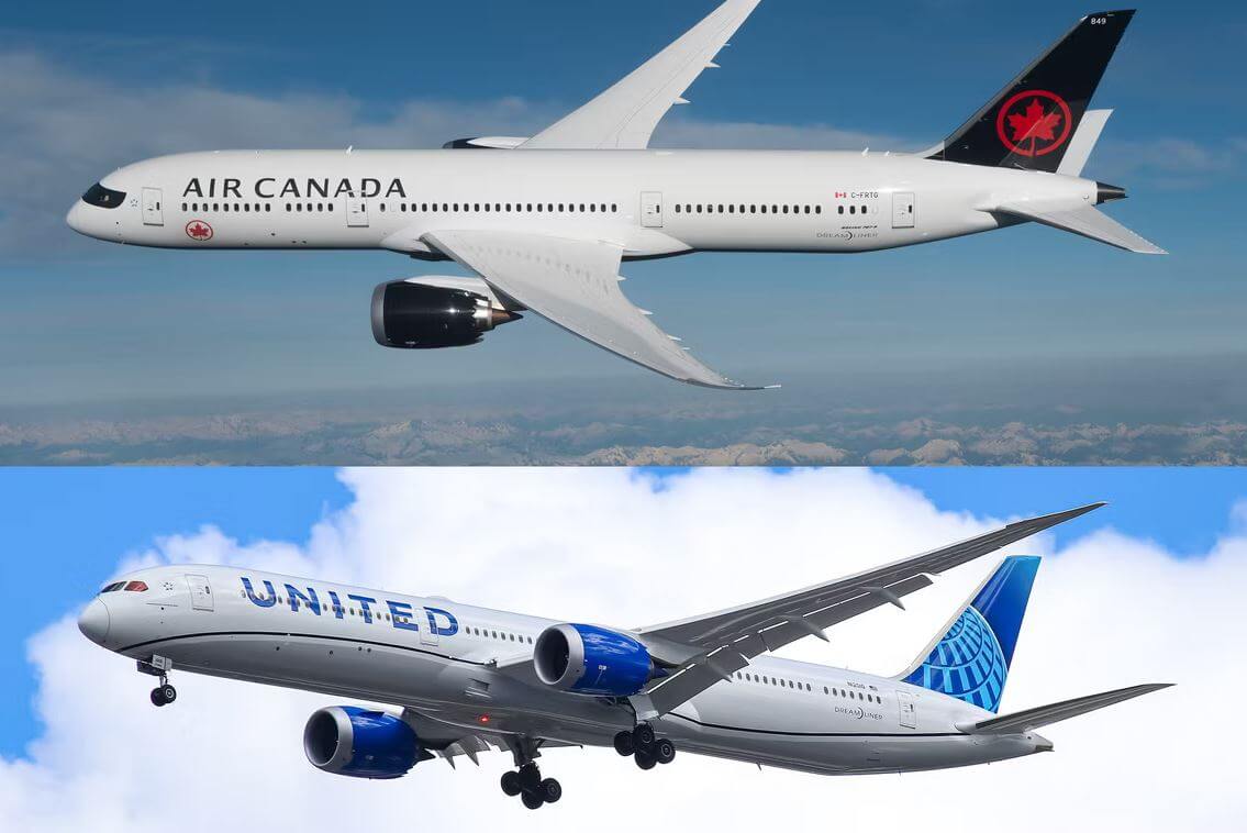Air Canada и United Airlines объявили о новых летних рейсах