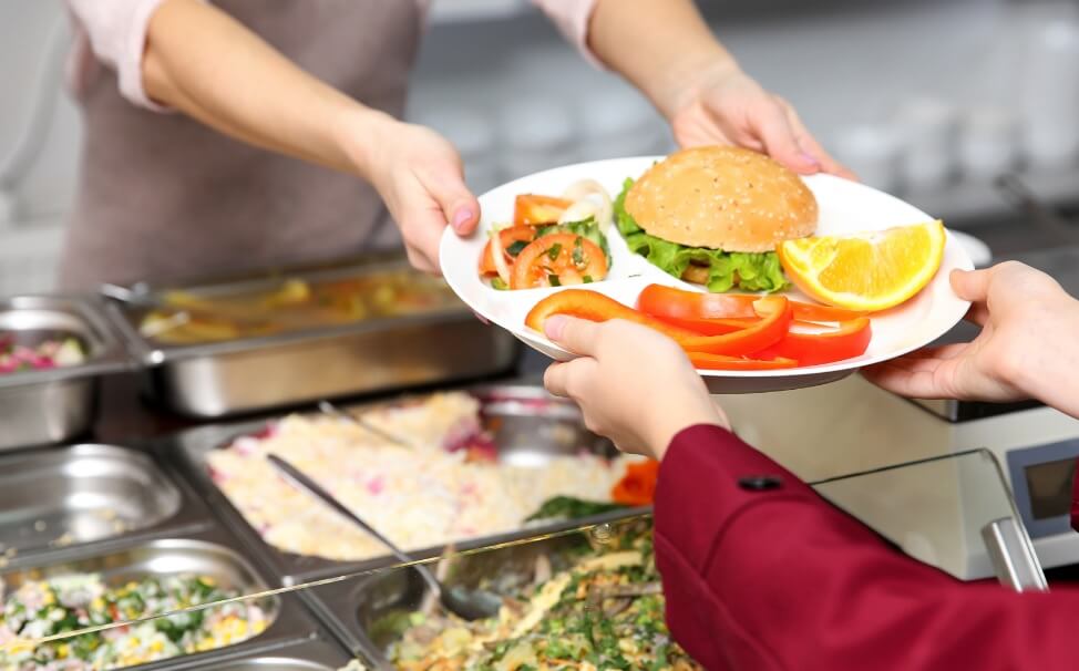 план питания в школах канада