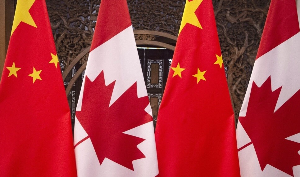 торговля китай канада