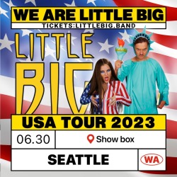 Little Big в Сиэтл USA TOUR 2023