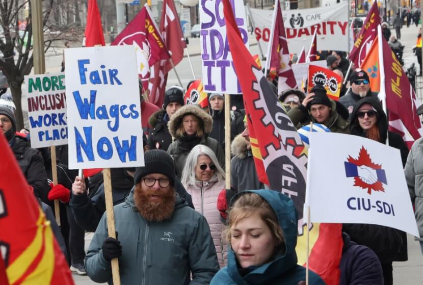 забастовка канада профсоюз