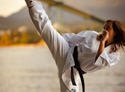 Alesia Bilenko - Kyokushin Karate, Kickboxing and fitness training