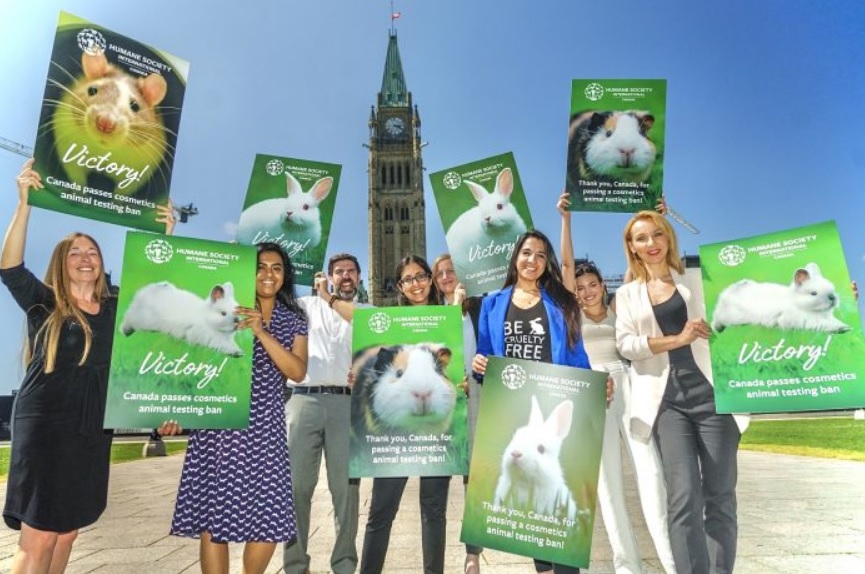 канада запрет тестирование косметики на животных