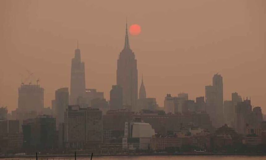 нью йорк качество воздуха