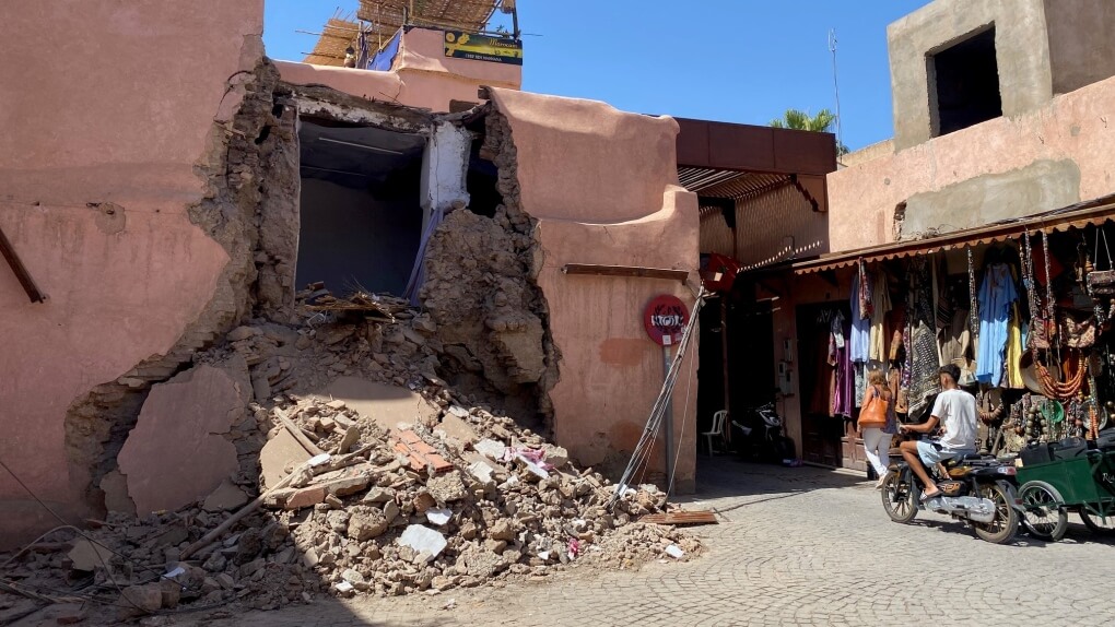 землетрясение в марокко