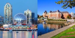 Два города Британской Колумбии