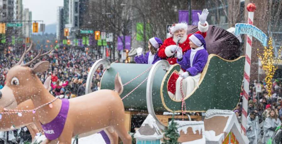 Парад Санта-Клаусов в Ванкувере в этом году официально отменён