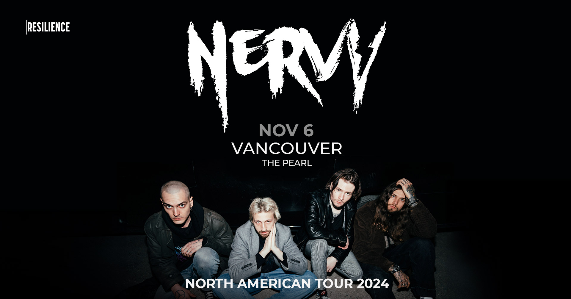 Rock band “NERVY” is coming to Vancouver