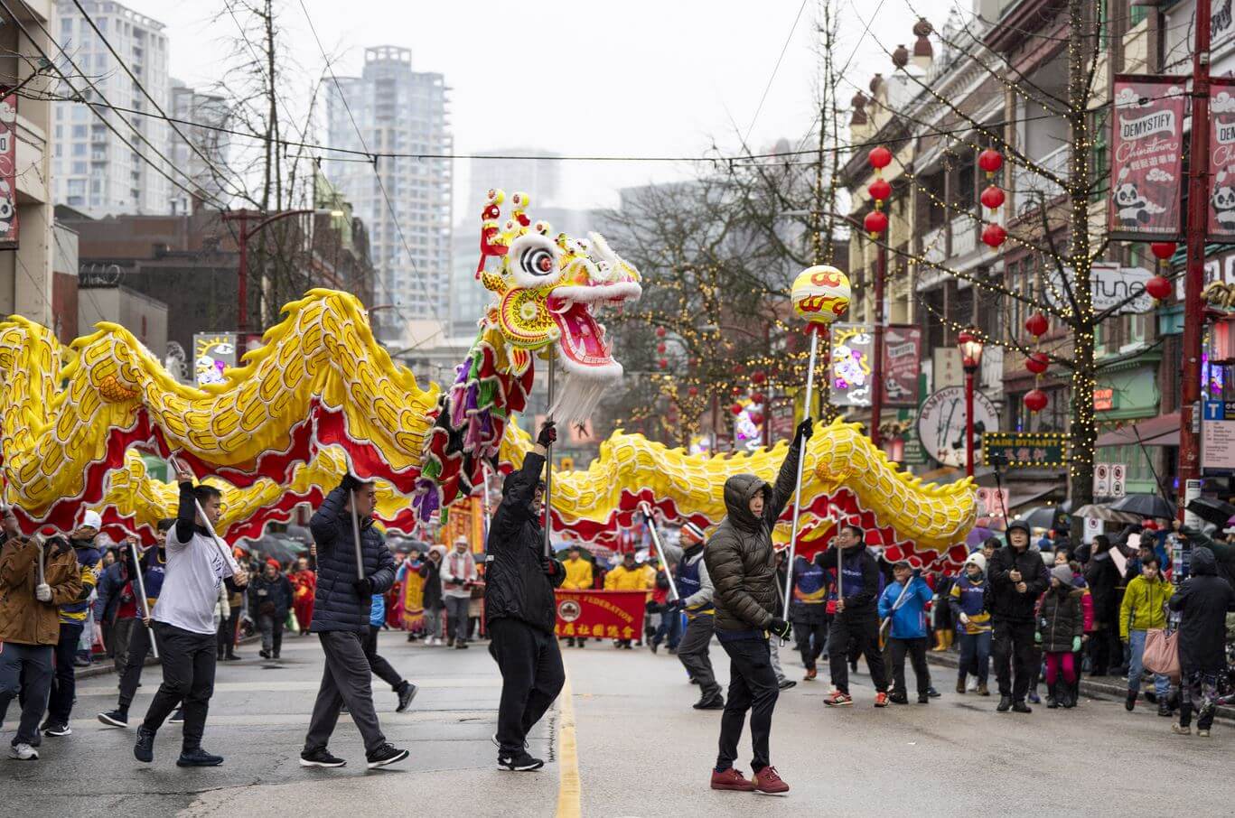 Vancouver Chinatown Spring Festival Parade