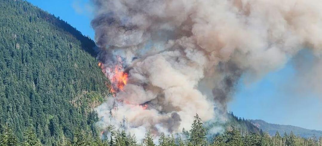 Лесные пожары в Канаде