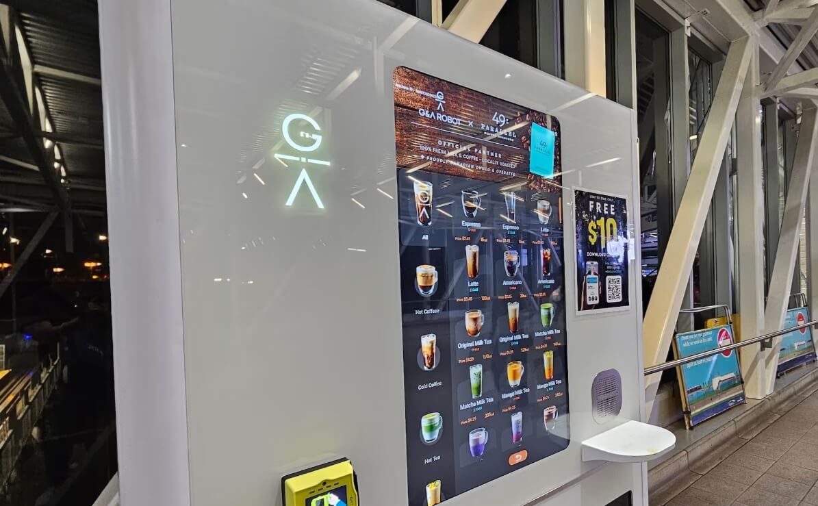 автоматы кофе в метро ванкувера