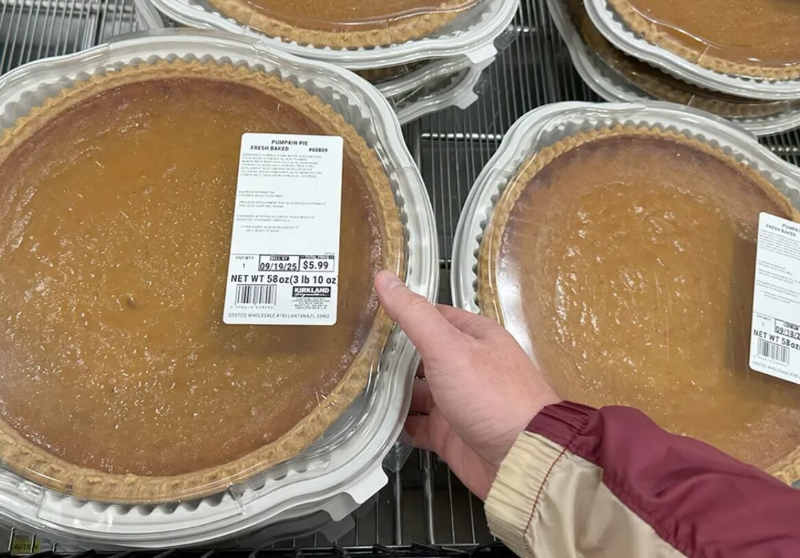 тыквенный пирог costco