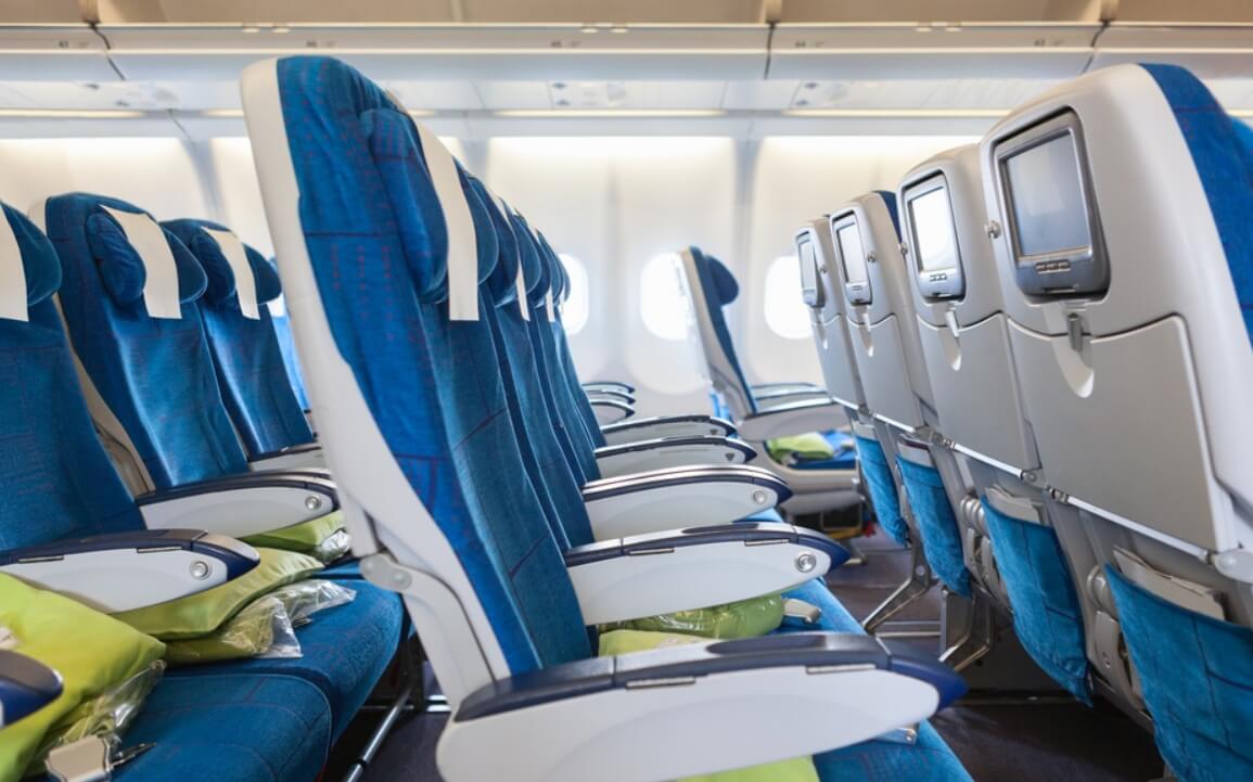 westjet спинки сидений