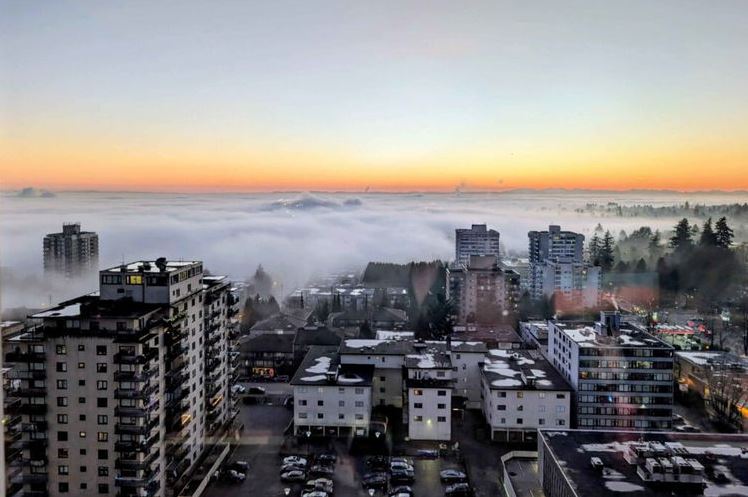 Туман в Ванкувере