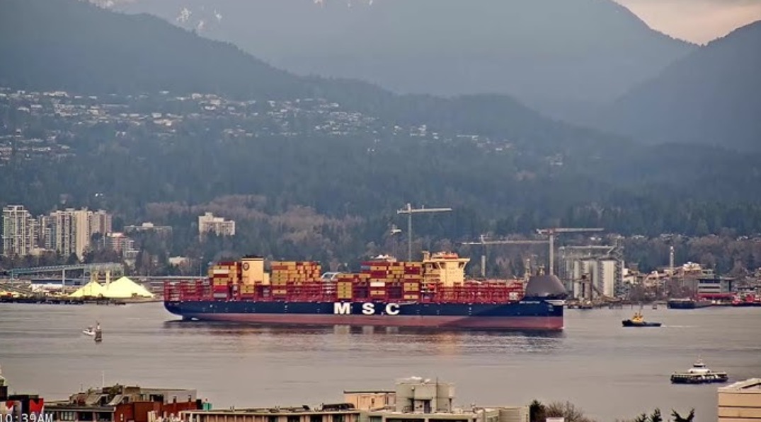 новое судно msc