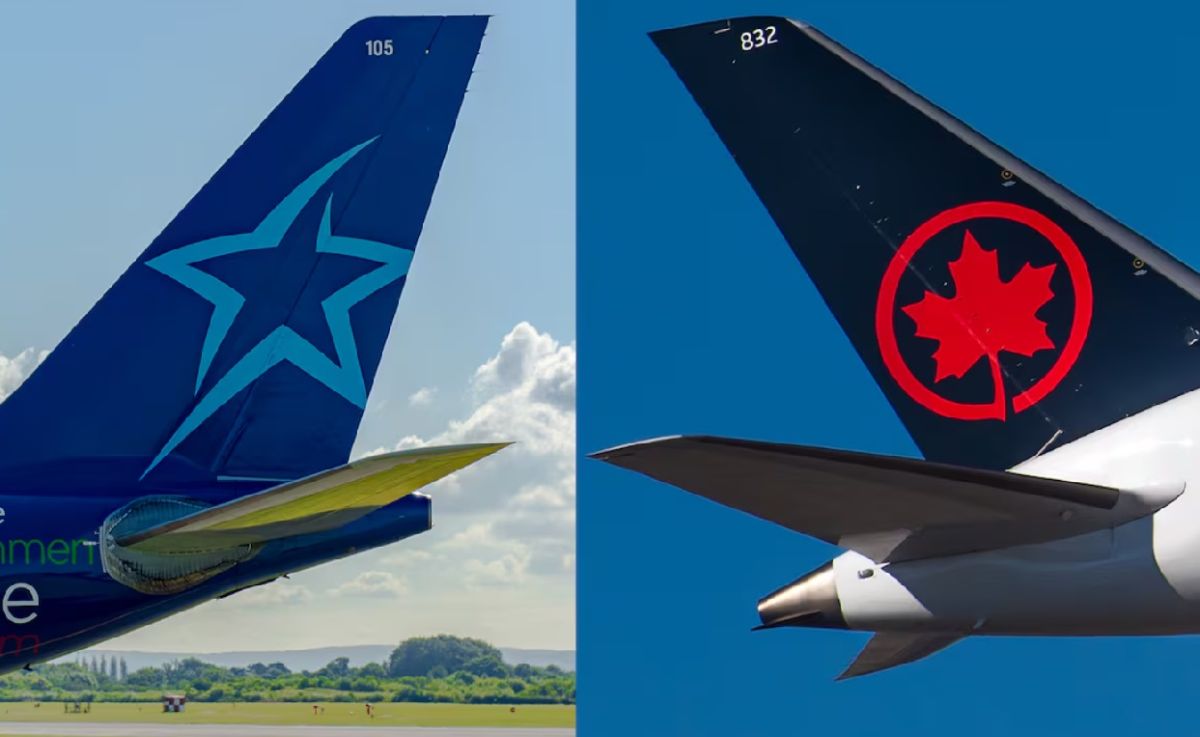 AIR transat air canada