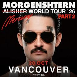 Моргенштерн в Ванкувере: Mercury Tour