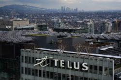 Офис компании Telus в Ванкувере, провинция Британская Колумбия