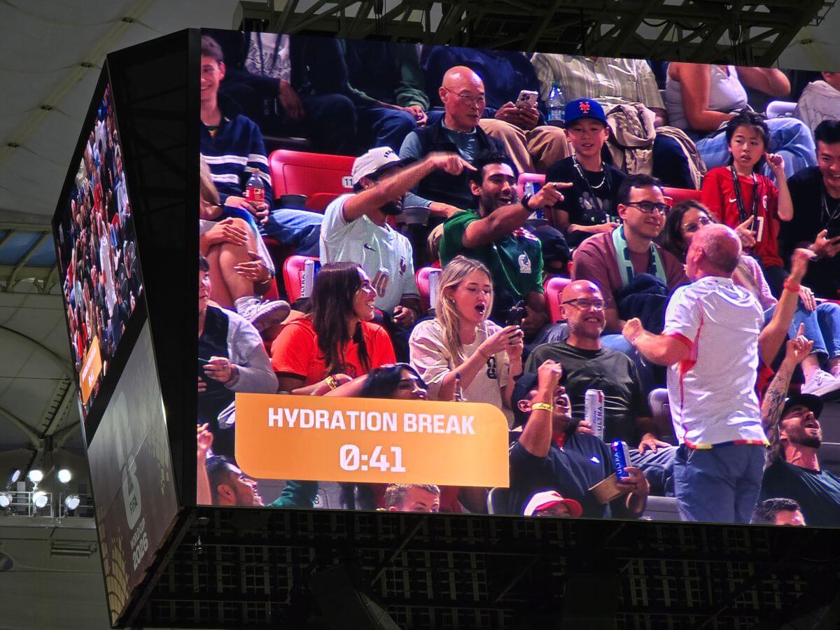 Перерыв на воду Hydration Break во время матча FIFA 2026 Перерыв на воду Hydration Break во время матча FIFA 2026