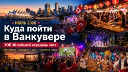 Афиша Ванкувер Июль 2026