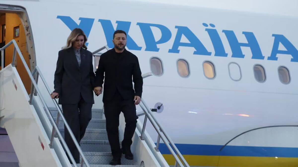 Встреча премьер-министра Канады Марка Карни и президента Украины Владимира Зеленского в Калгари