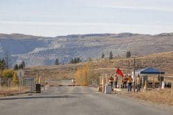 Медный рудник Highland Valley Copper в Британской Колумбии, где началась забастовка. Иллюстрация создана ИИ